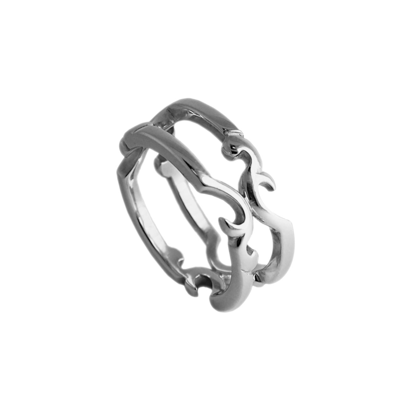 Double Arbo Silver Ring
