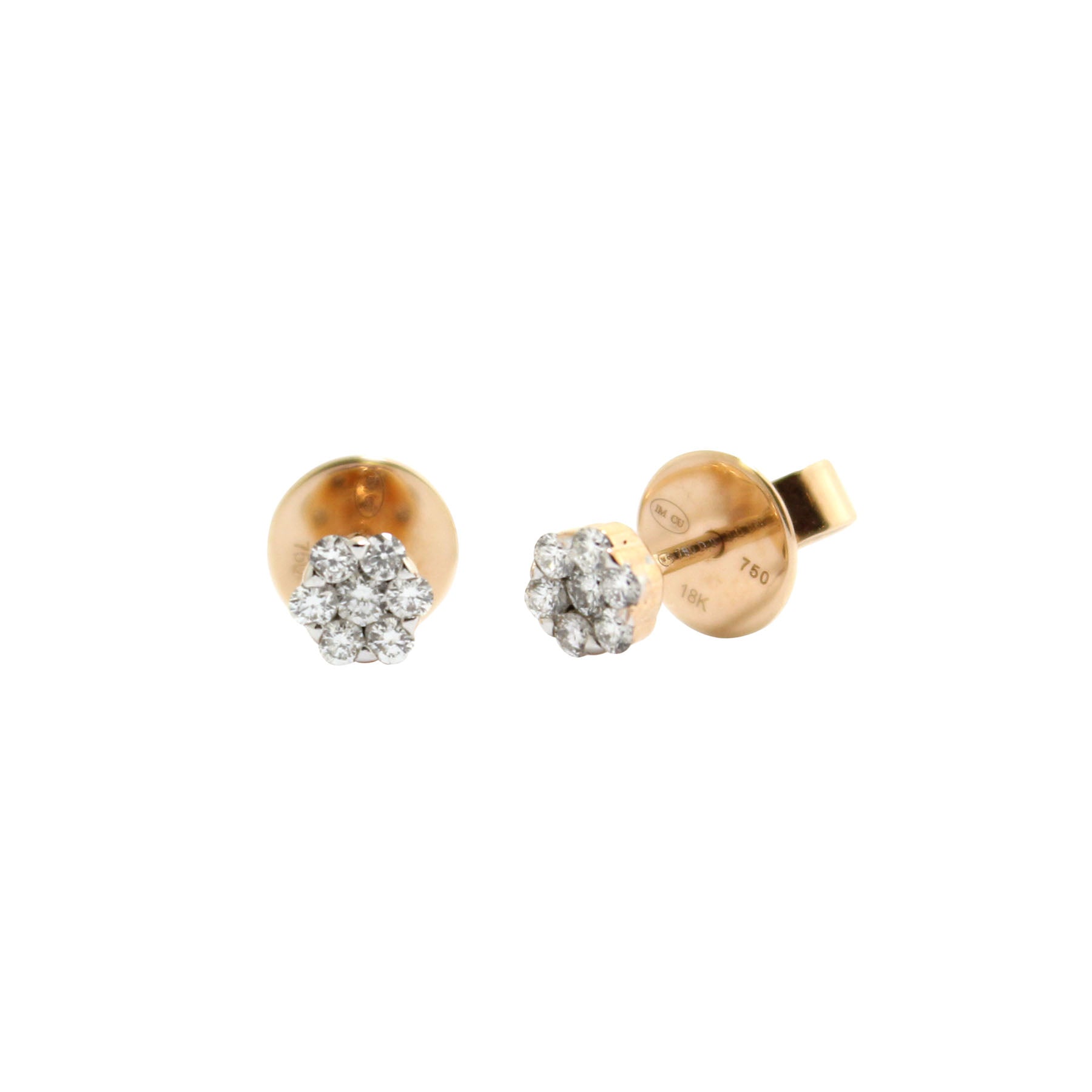 Classic diamonds earrings
