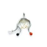 Pendant - Red Coral Bead