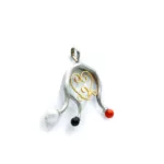 Pendant - Red Coral Bead