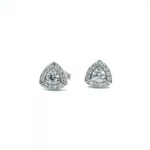 Earrings – White Gold – Diamonds
