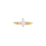 RING  Rose Gold with Diamonds Marquise