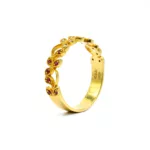 Ring - Floral Pink Ruby