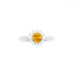 Ring - Yellow Cognac Diamond