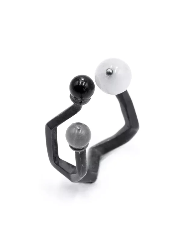 RING KORAY ONYX QUARTZ AG:3.83