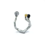 Ag:5.72g Au:0.10g RING KORAY BLACK ONYX F:925 F:750