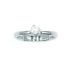 Ring - White Gold with diamond