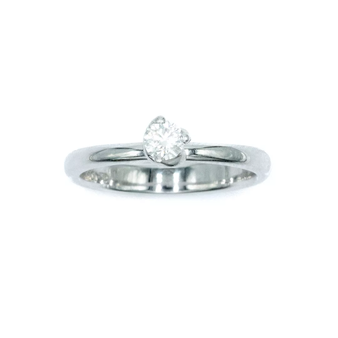 Ring - White Gold with diamond