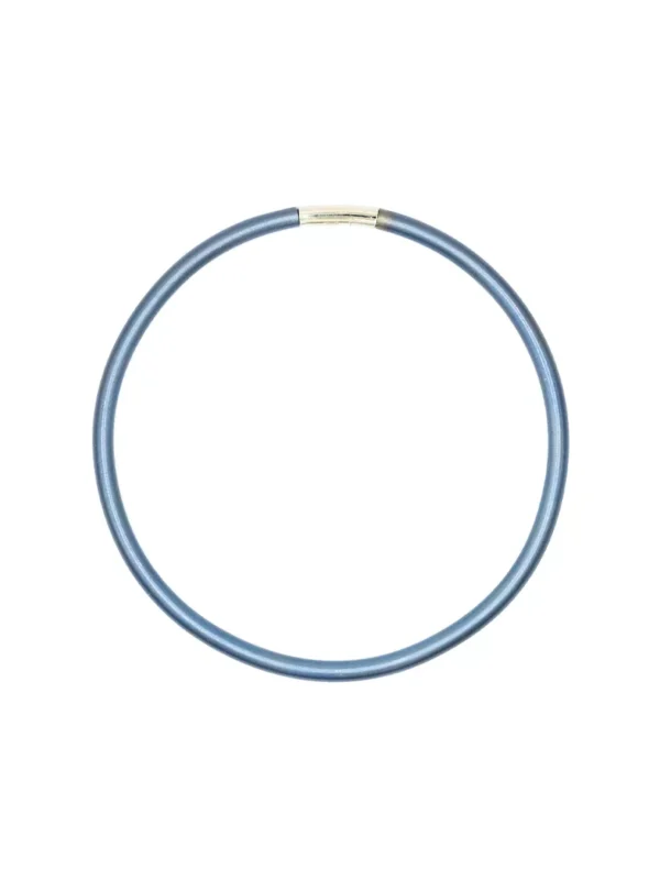 SILVER AND TITAN BRACELET W:6.82