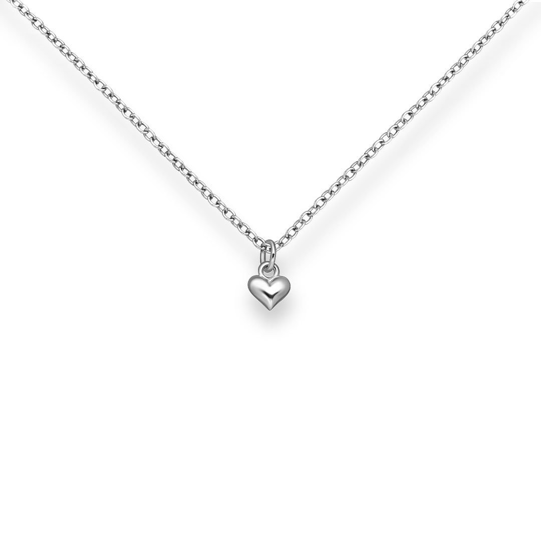 SILVER W:0.33G HEART PENDANT F:925