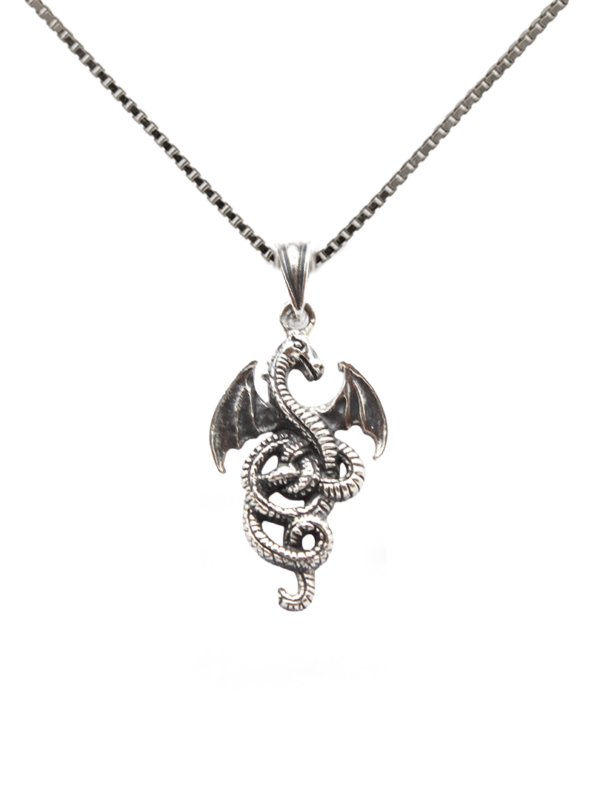 Pendant - Silver Dragon