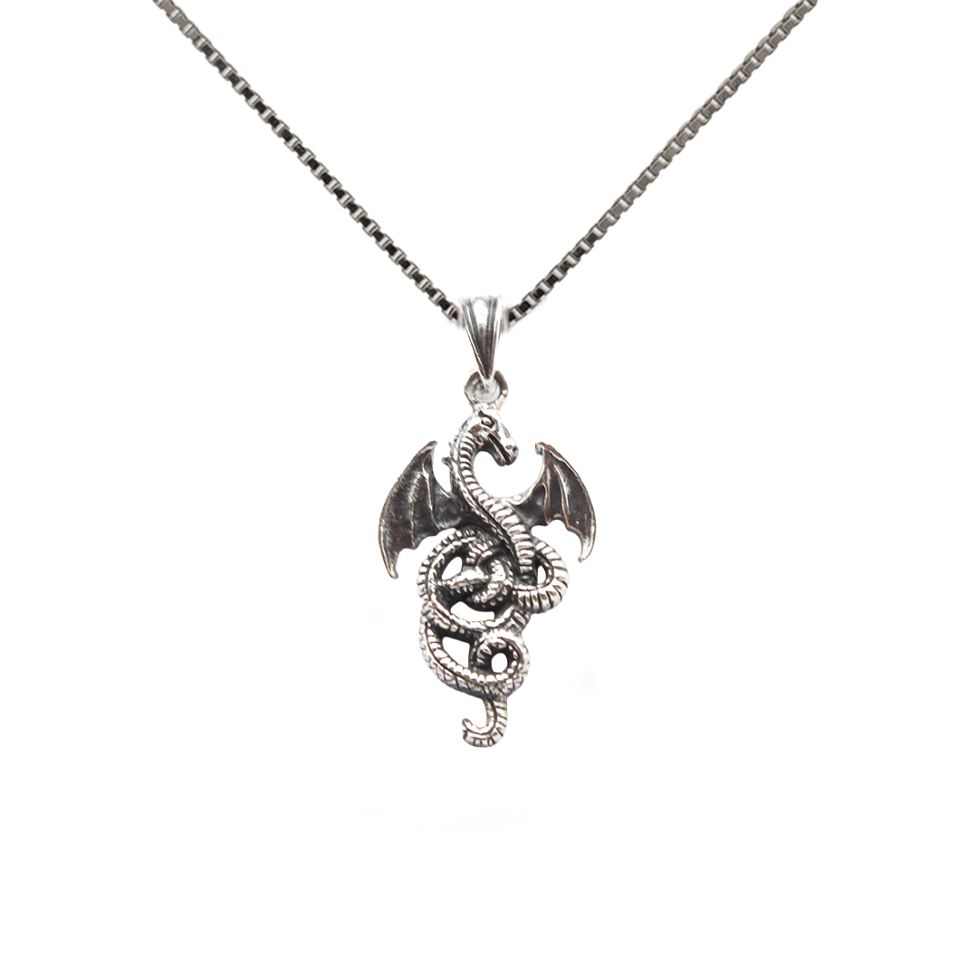 Pendant - Silver Dragon