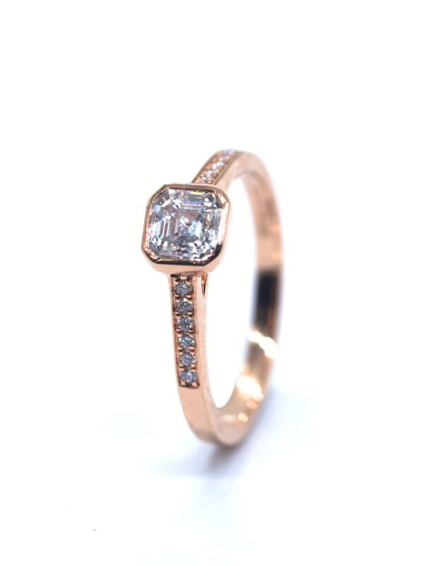 Ring - Rose Gold Dual Diamond