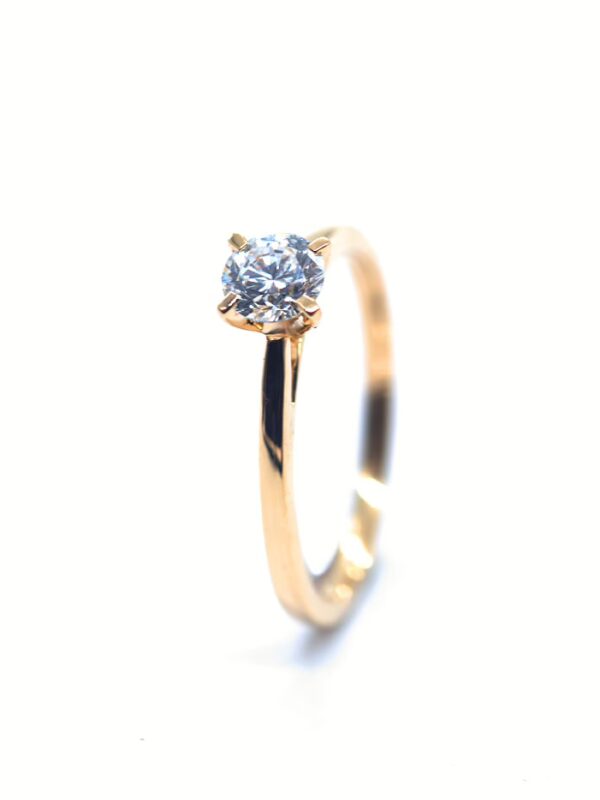 Ring - Yellow Gold Diamond
