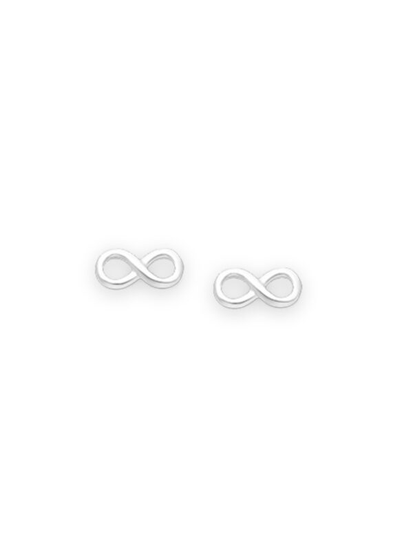 Earrings-Silver Infinity
