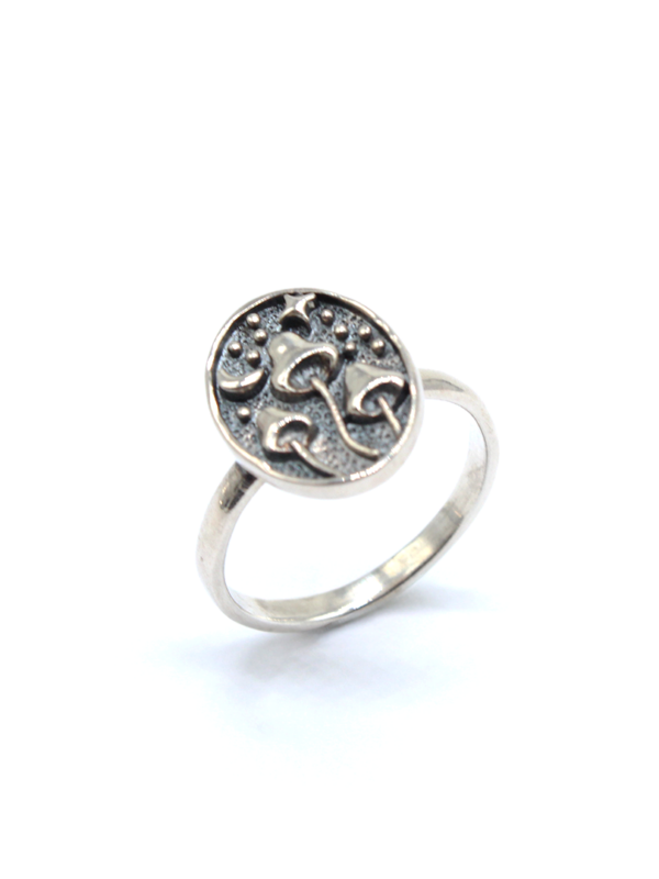 Ring - Hippie Mushroom