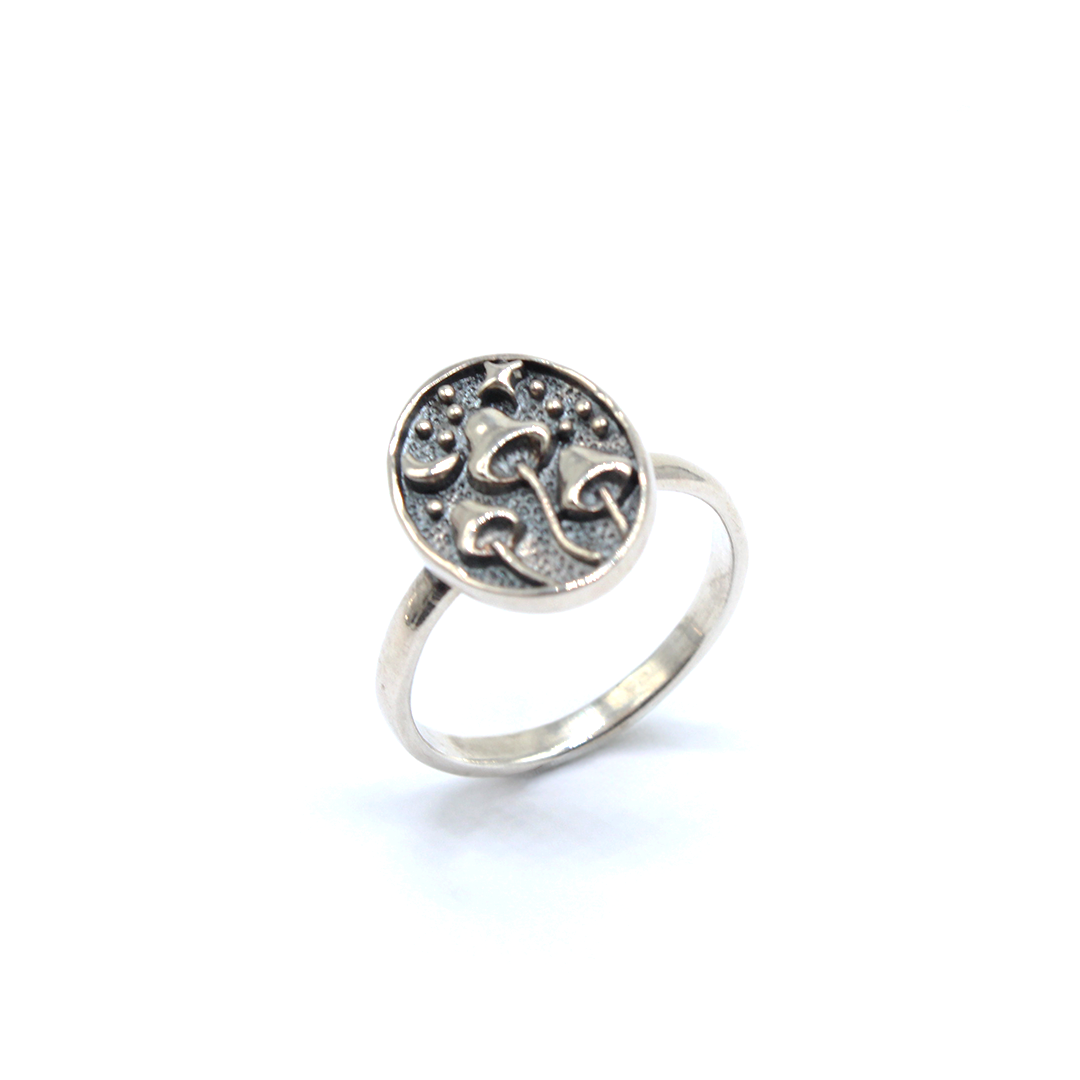 Ring - Hippie Mushroom