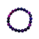 Bead Bracelet - Purple Agate