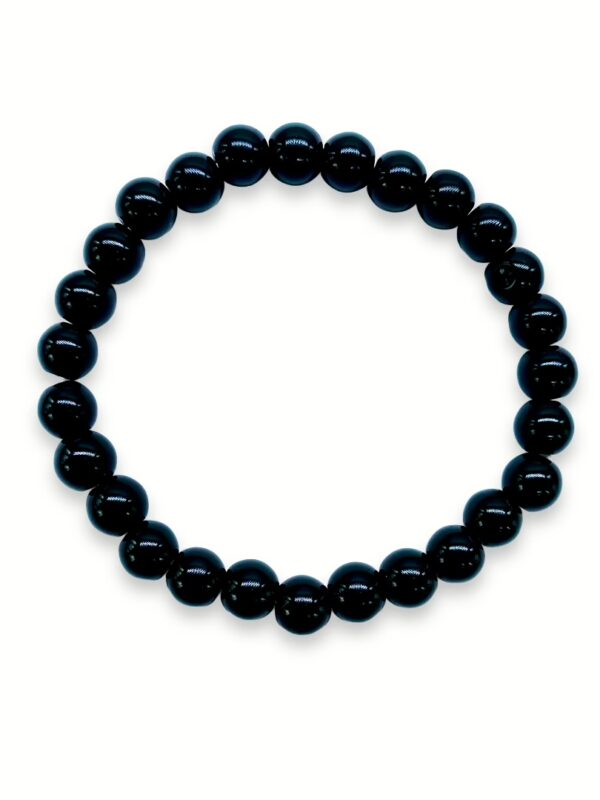 Bead Bracelet - Black Agate