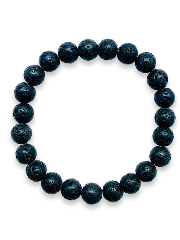 Bead Beacelet - Lava Stone