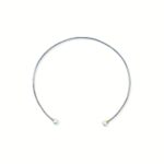 Necklace – Titanium – Pearl