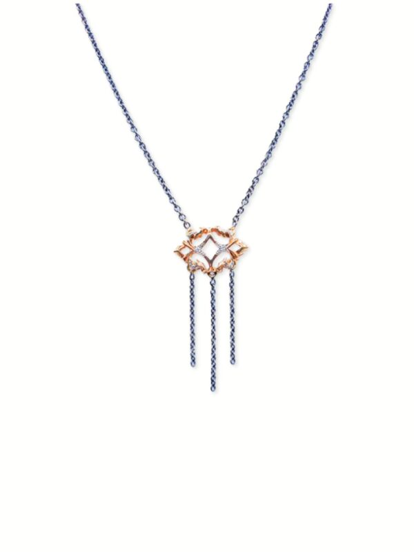 Necklace – Arboresans – Diamond – Black Rhodium