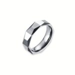 RING STEEL COLOUR SIZE 9