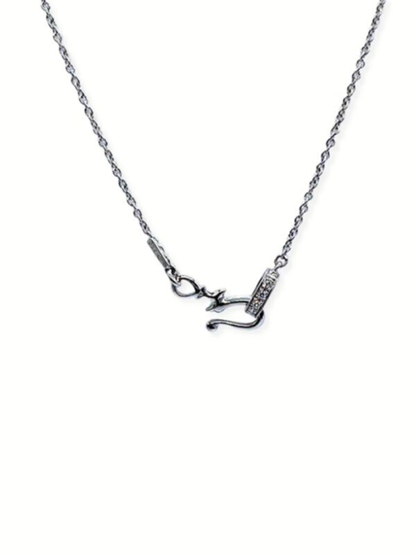 Necklace – White Gold with Diamonds