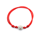 Bracelet - Shiny Silver Rudraksh