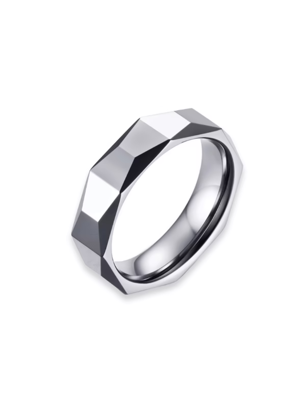 Ring- Steel Prism Band