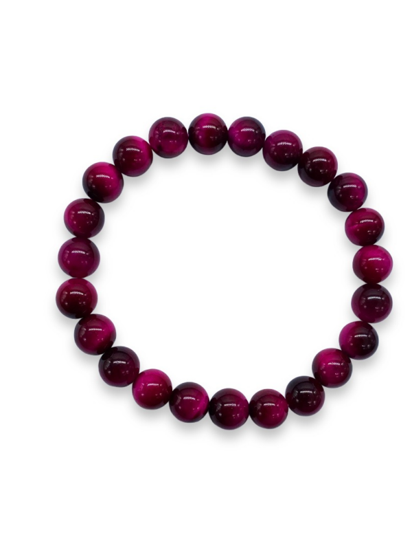 Bead Bracelet - Pink Tiger Eye