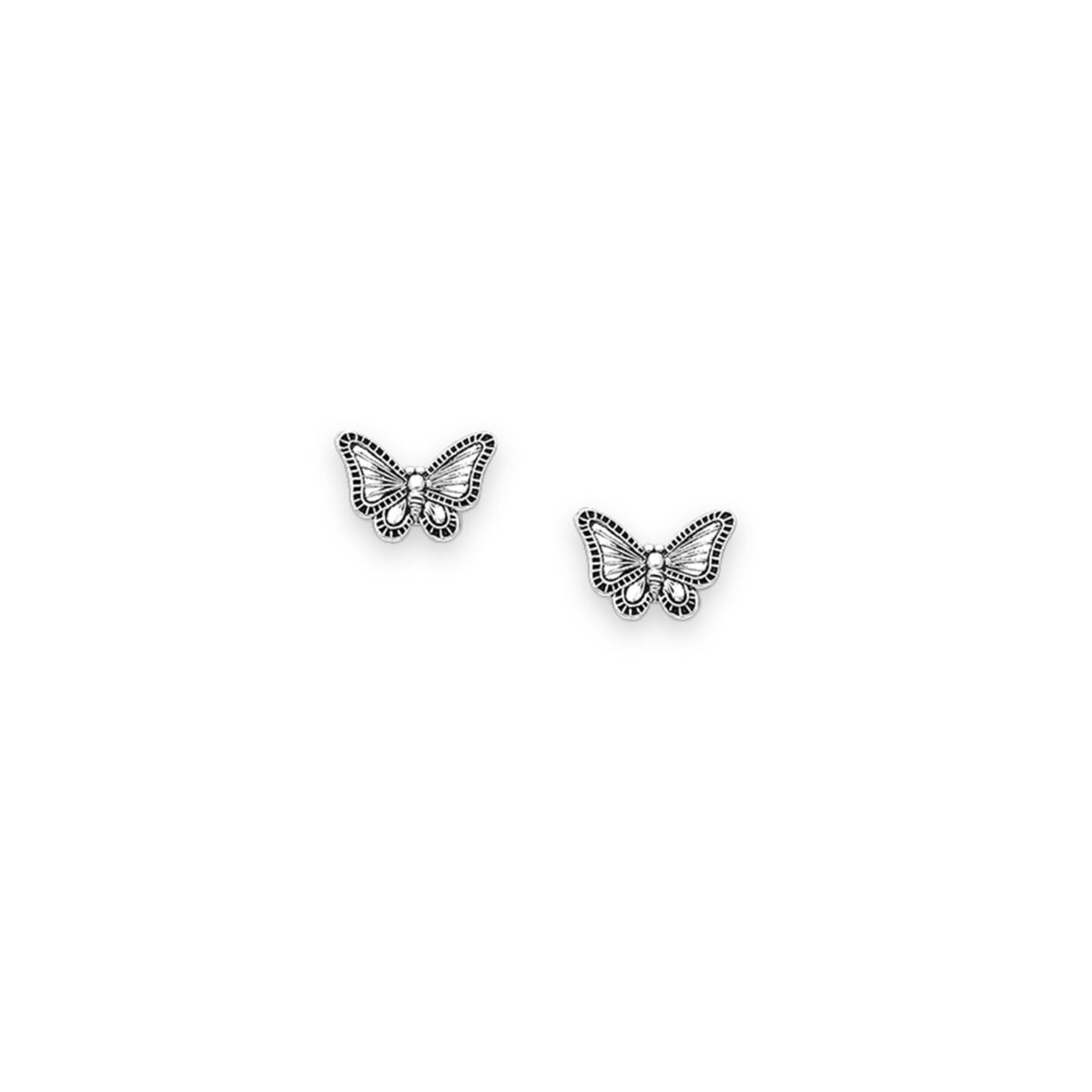 Earrings-Silver Butterfly