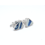 KIntsugi - Silver Cufflink
