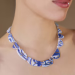 Necklace-Kintsugi-Silver and Yellow Gold