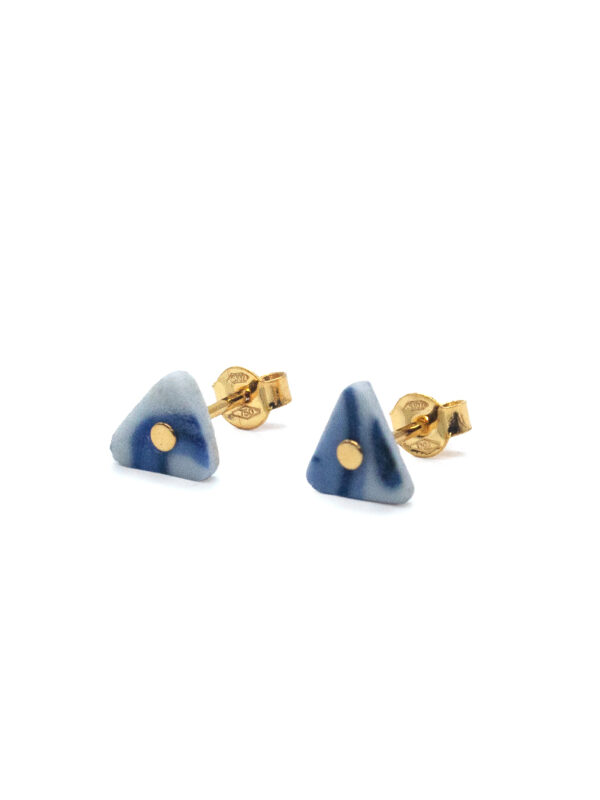 Earrings - Kintsugi -Yellow gold
