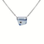 Necklace-Kintsugi-Silver and Yellow Gold