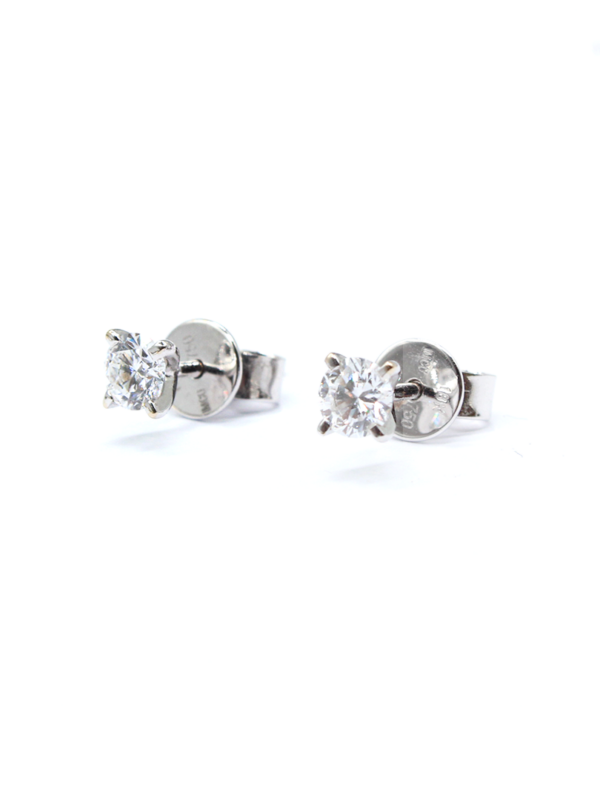Earring - White Gold with Diamonds