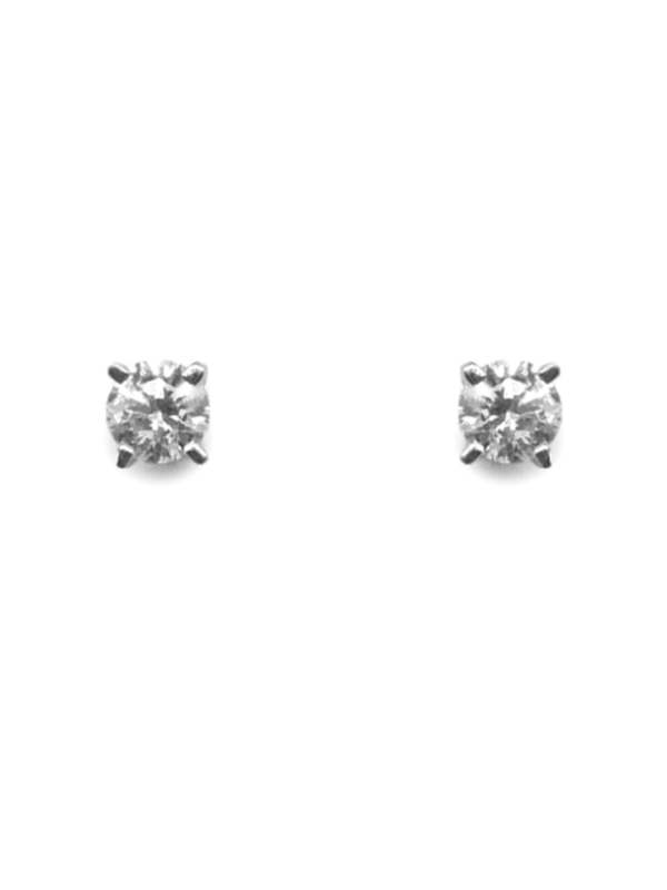 WG NATURAL DIAM:TW:2X0.26ct F:750 W:0.67g EARRING