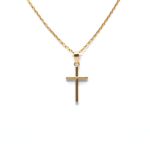 Pendant - Cross - Yellow Gold