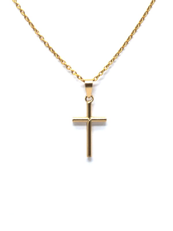 Pendant - Cross - Yellow Gold