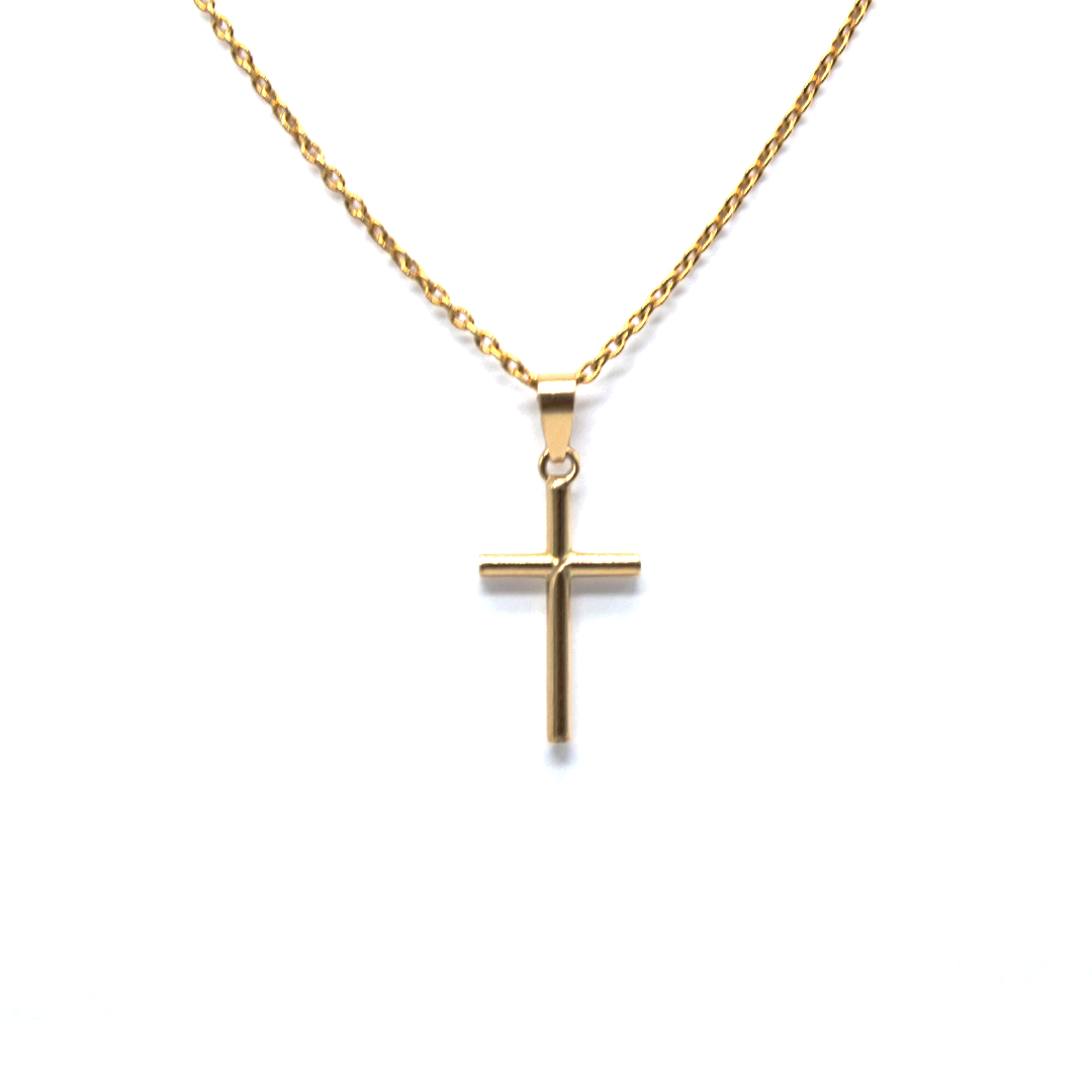 Pendant - Cross - Yellow Gold