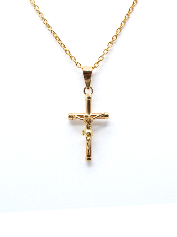 Pendant - Christ Cross - Yellow Gold