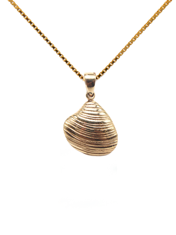 Pendant Coquillage - Yellow Gold