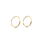 Earring - Small Creole Yellow Gold