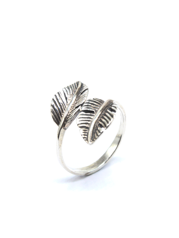 Ring - Silver Leaves