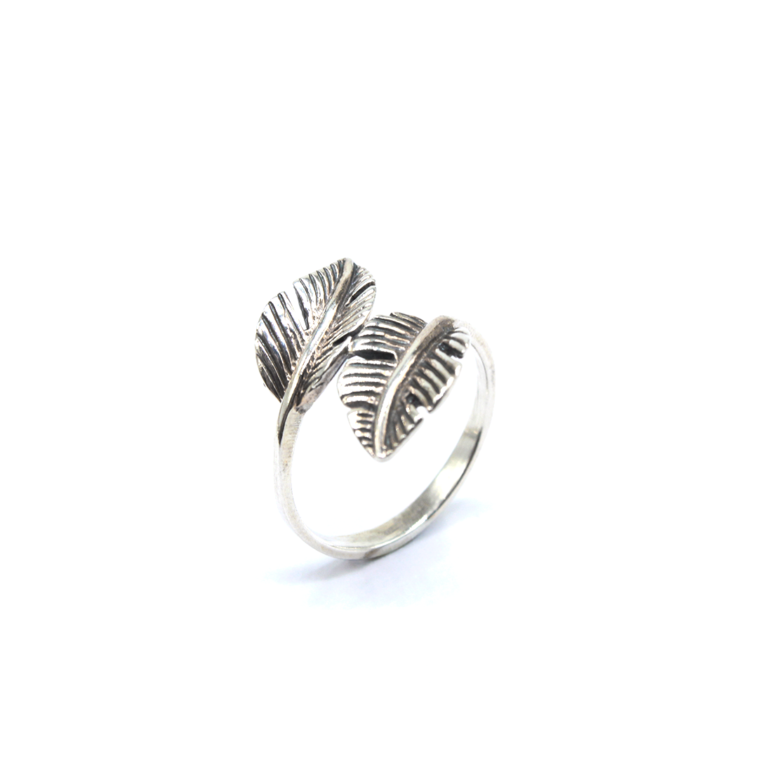 Ring - Silver Leaves