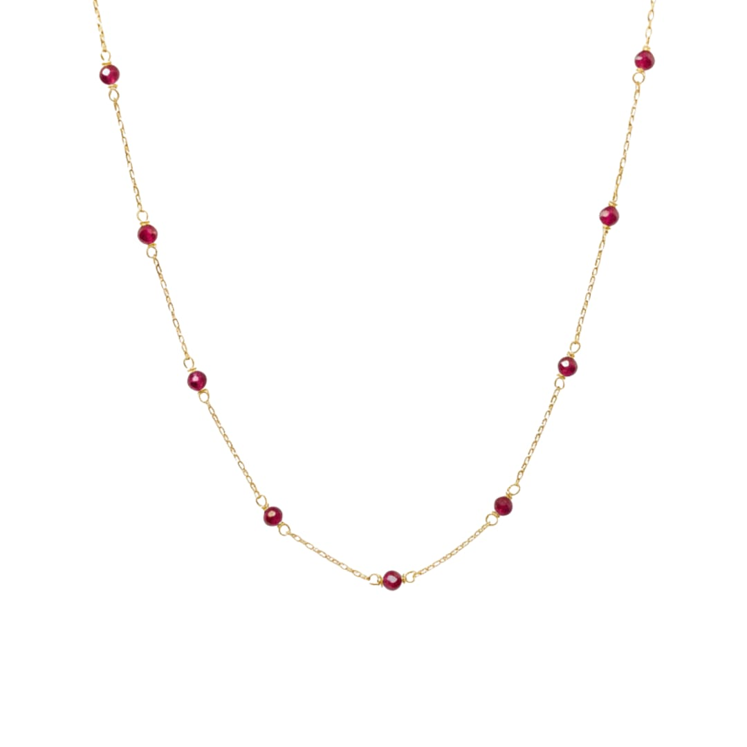 Grenats Fins W: 1.60g Gold F:750