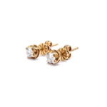 Earring - Yellow Gold with Diamonds