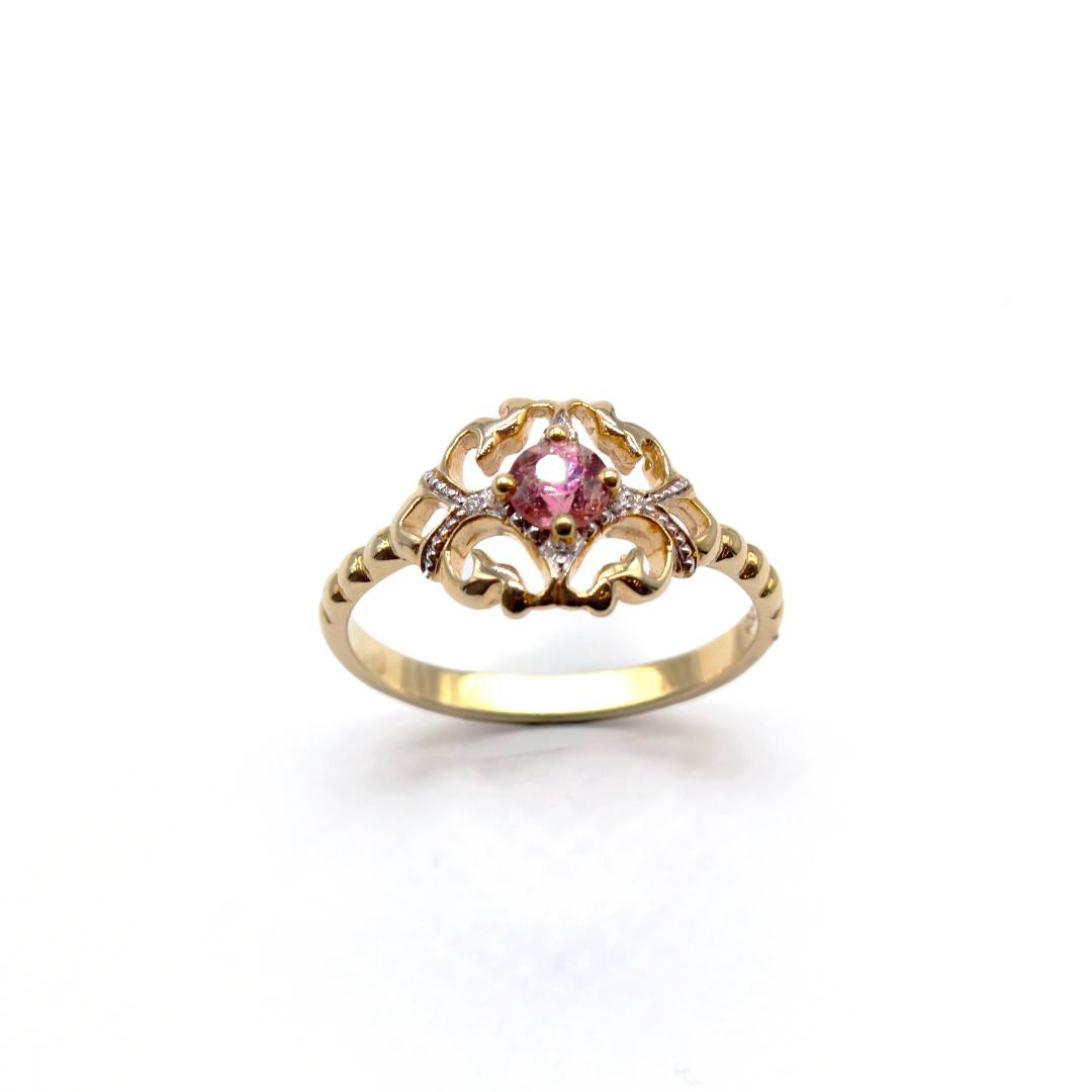 Ring - Arboresans with Pink Sapphire