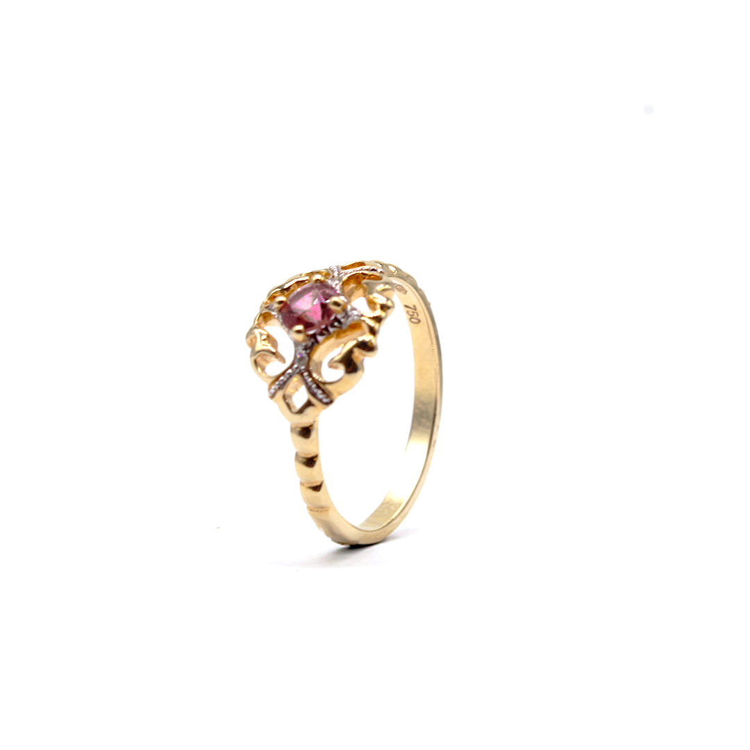 Ring - Arboresans with Pink Sapphire